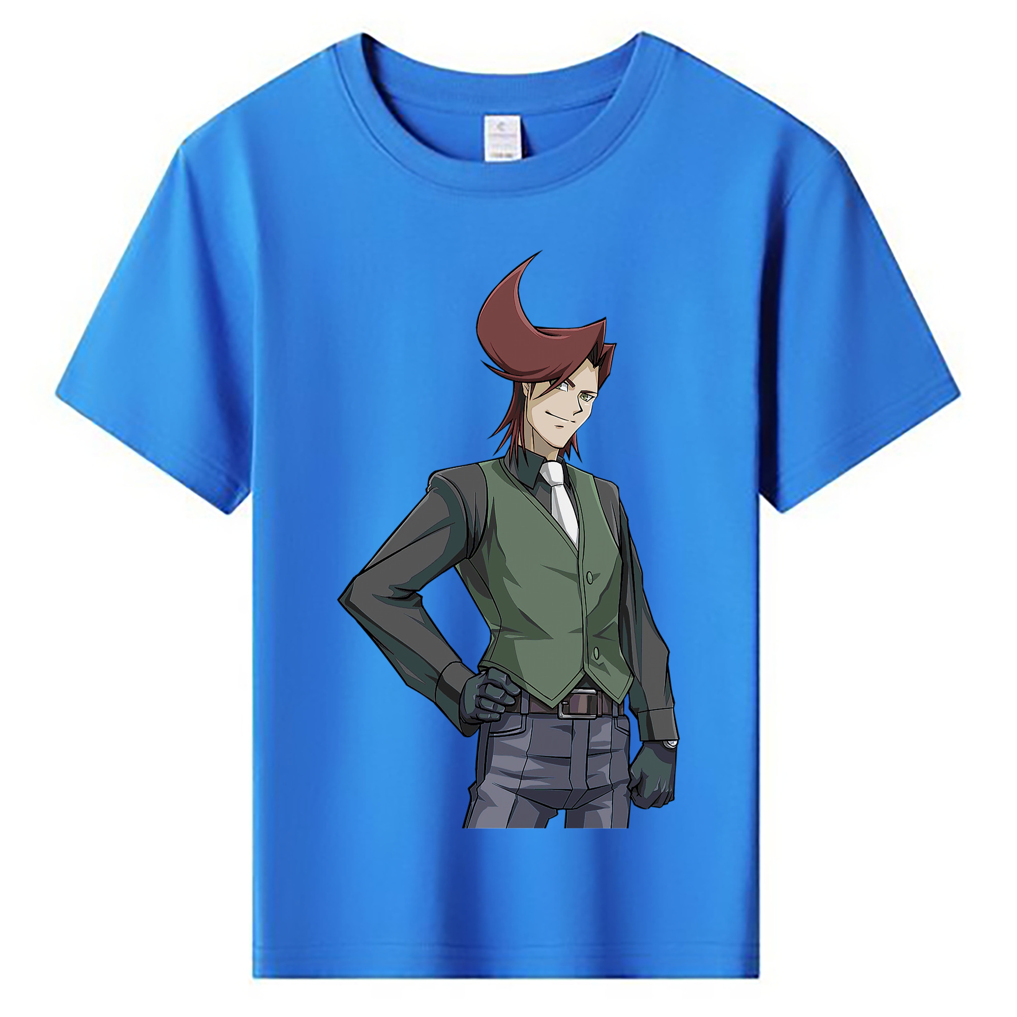（画像用） 遊☆戯☆王 Yu-Gi-Oh! 綿100％キッズTシャツ（フロントプリント）